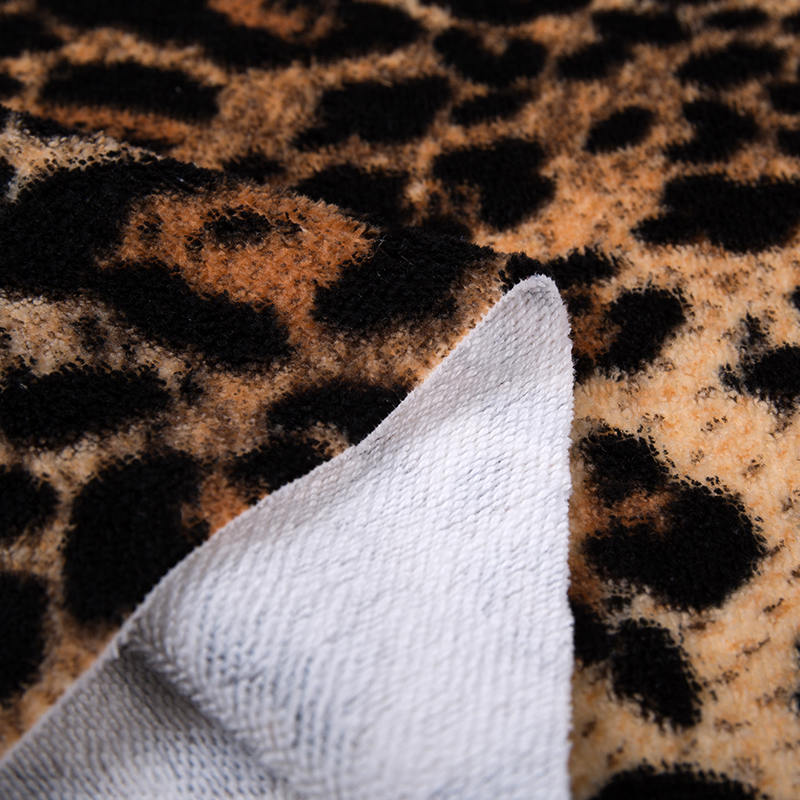 Kaksipuolinen hajautettu painettu polyester-kattoterry-kangas